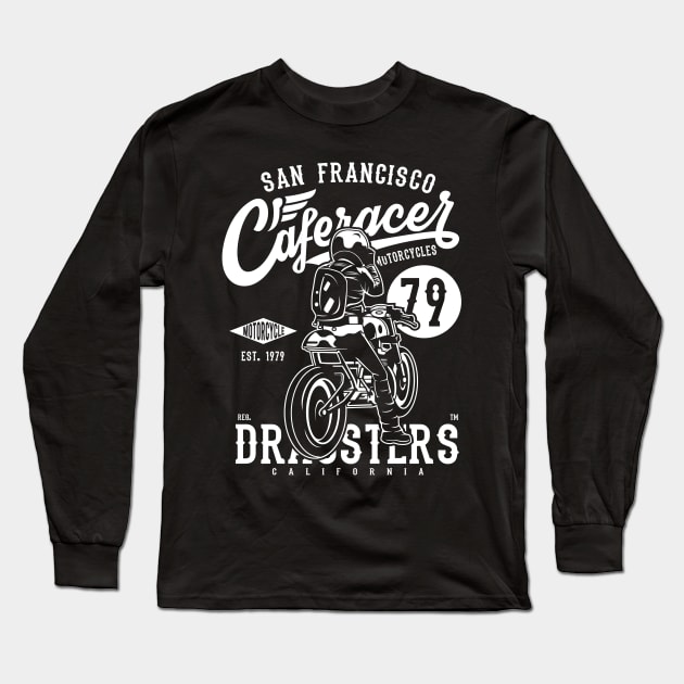 Caferacer79 Long Sleeve T-Shirt by CRD Branding